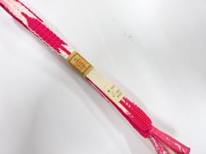 未使用品　正絹　手組帯締め